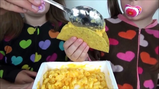 Taco Taste Test Spaghetti Pizza Hot Dog Tacos Freak Family