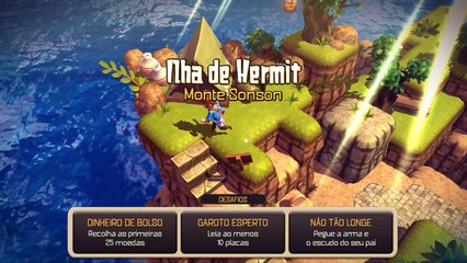 Oceanhorn Monster of Uncharted Seas #1 Início na Ilha Hermit (Gameplay Android)
