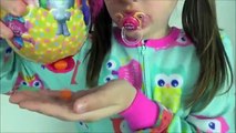 Bad Baby Cake In Face Easter Candy Challenge Toy Freaks Family Annabelle Victoria (2)