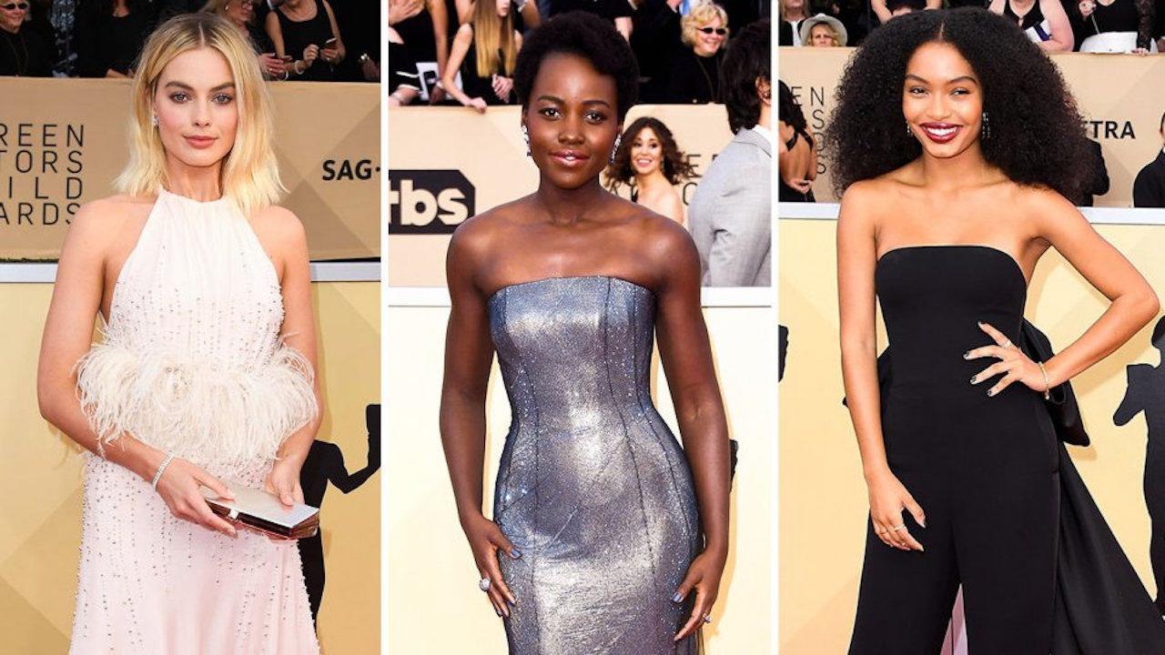 The Best Looks From the 2018 SAG Awards Red Carpet | THR News