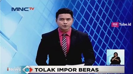 Petani Ponorogo Tolak Impor Beras