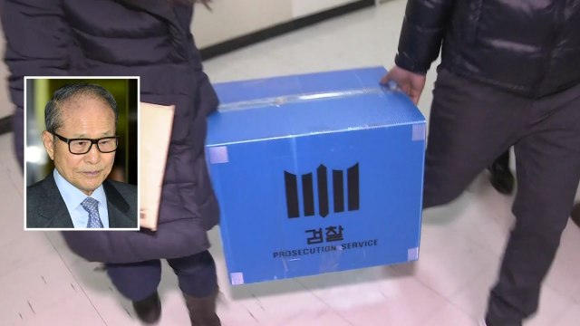 'MB 친형' 이상득 압수수색...'국정원 특활비' / YTN