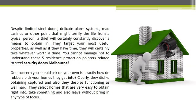 Few House Safety Tips that Burglars Dislike