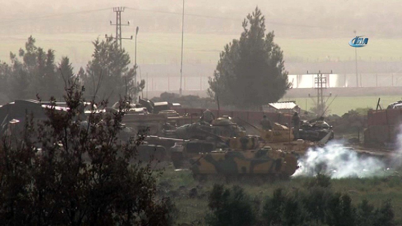 Sakız Karakolu'nda top sesleri duyuldu