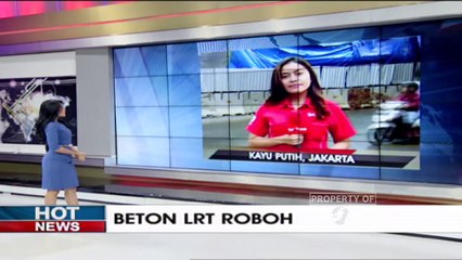 Penyebab Ambruknya Beton LRT di Kayu Putih Masih Diselidiki