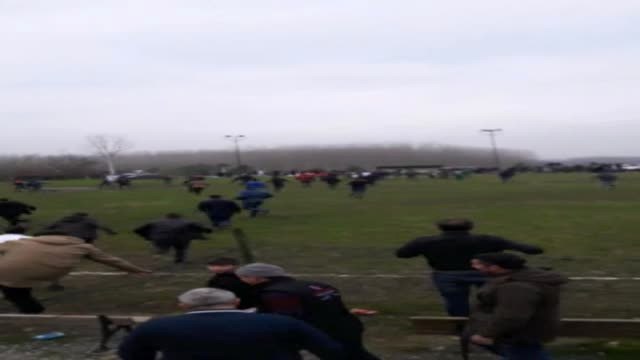 Yeşil Saha Boks Ringine Döndü, 2 Futbolcu Hastanelik Oldu