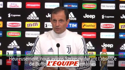Foot - ITA : Allegri « Buffon va reprendre sa place dans les cages »