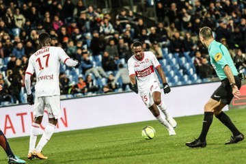 35 mètres, 95 km/h, le premier but en Violet d'Imbula, face à Montpellier !