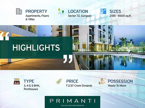 Tata Primanti | Villas and Residences