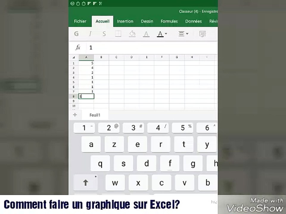 Réaliser un diagramme en secteurs circulaires à l’aide d’un tableur