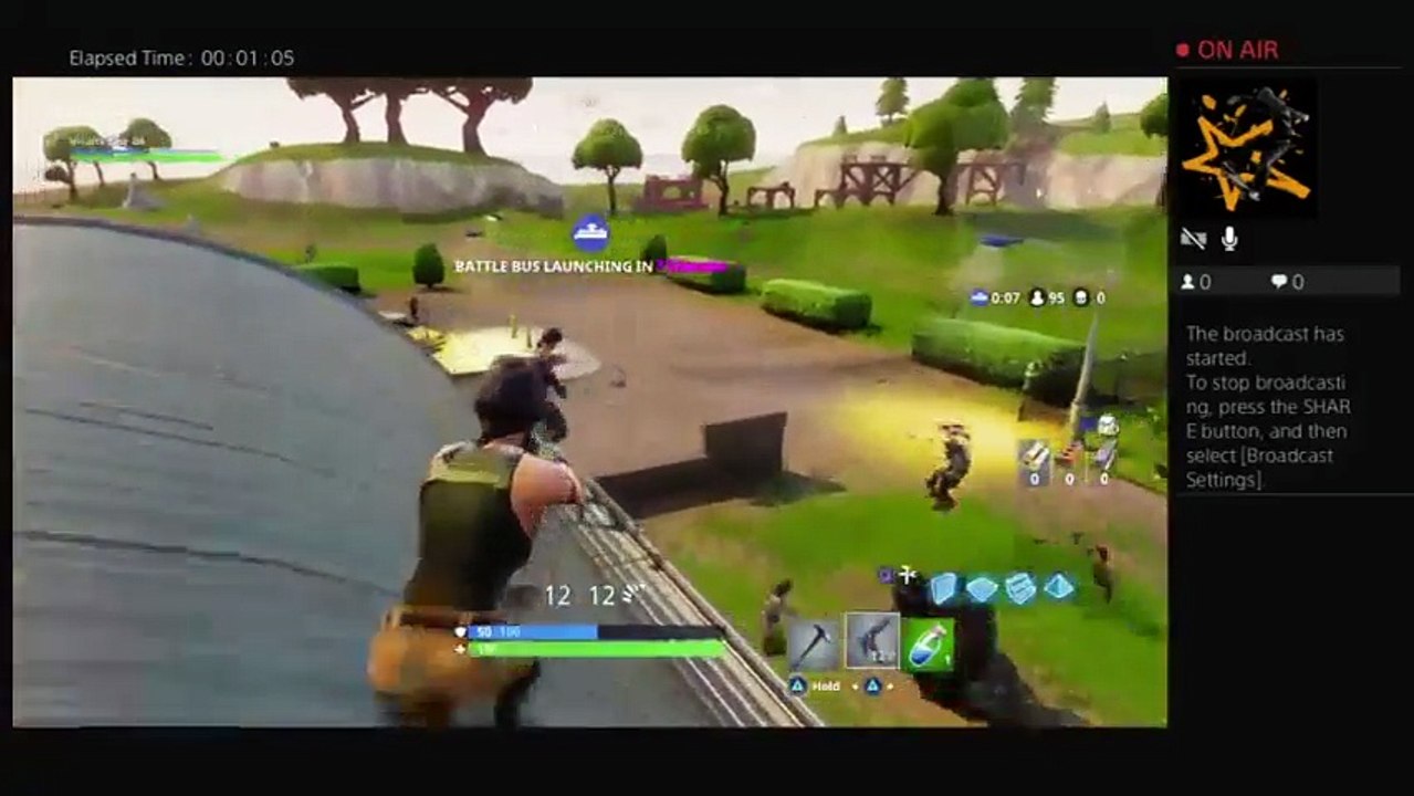 Playing fortnit