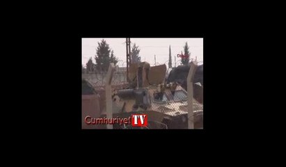 Rasulayn'dan Ceylanpınar'a taciz ateşi: 1 asker hafif yaralandı