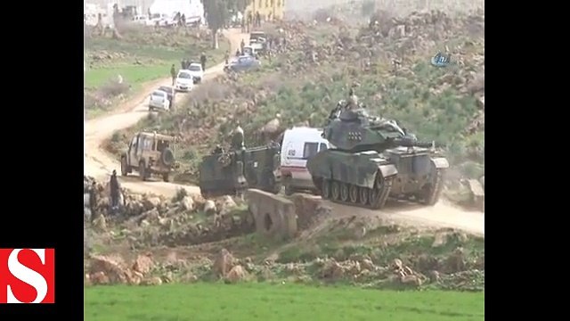 Hatay�da sınır karakolu yakınlarına roket düştü