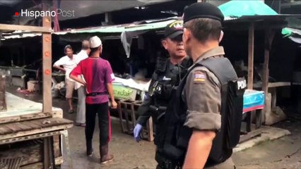 Al menos 3 muertos al estallar una bomba en un mercado del sur de Tailandia