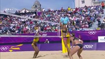 Womens Beach Volleyball Preliminary Round - BRA v GER | London new Olympics