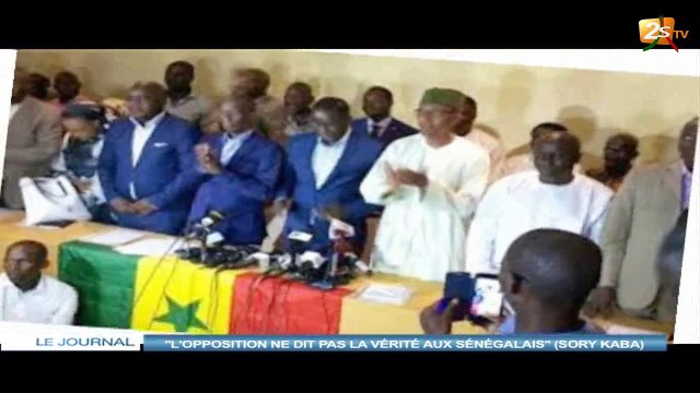 L'OPPOSITION NE DIT PAS LA VÉRITÉ AUS SÉNÉGALAIS (SORY KABA)