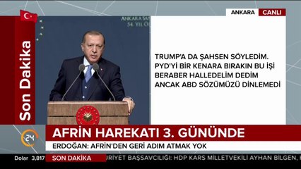 Afrin harekatı ve ABD