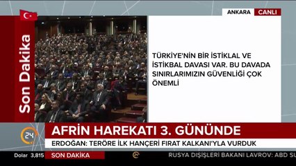 Afrin meselesinden geri adım atmak yok