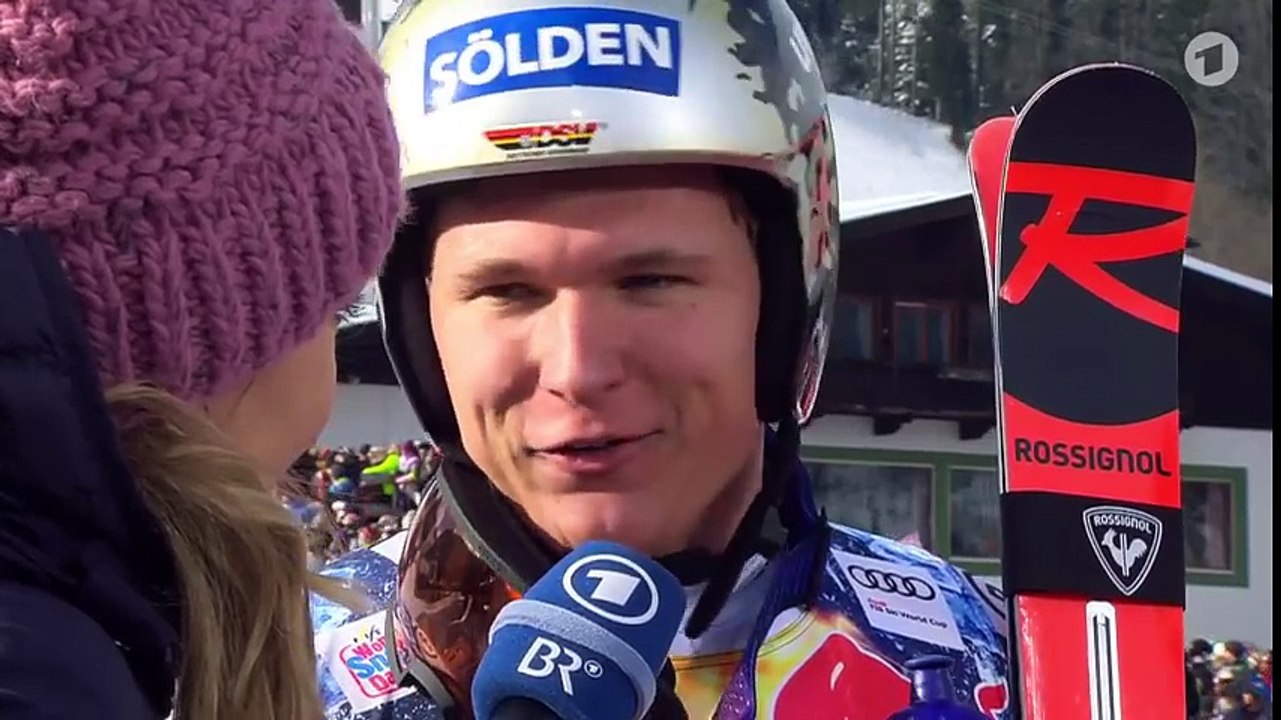 Thomas Dressen gewinnt die Abfahrt in Kitzbühel auf der _ Streif _  720p HD