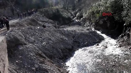 Ordu Çiseli Şelalesi'nde 'Hes İstemiyoruz' Eylemi