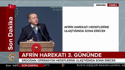 Afrin'de terörle mücadele