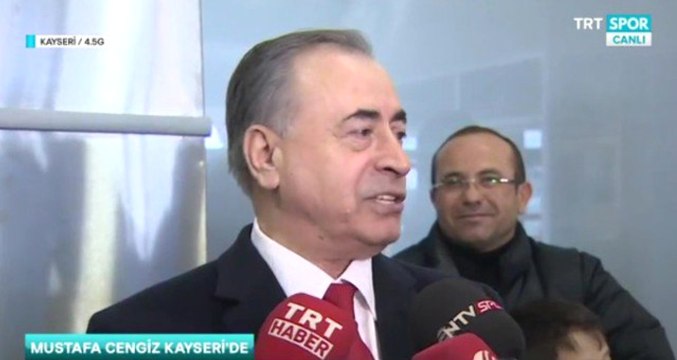 Galatasaray Başkanı Mustafa Cengiz: Fatih Terim Bana İstifasını Sundu