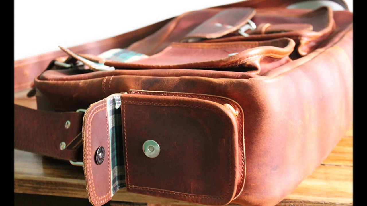 Mala de Couro Flight Bag