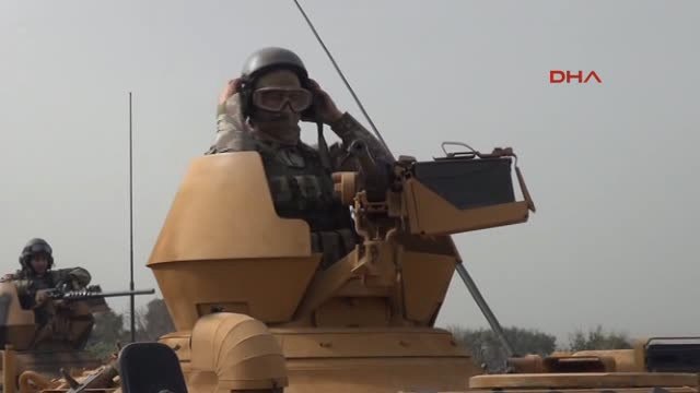 Hatay-Türk Askeri Hatay'dan Suriye'ye Girdi