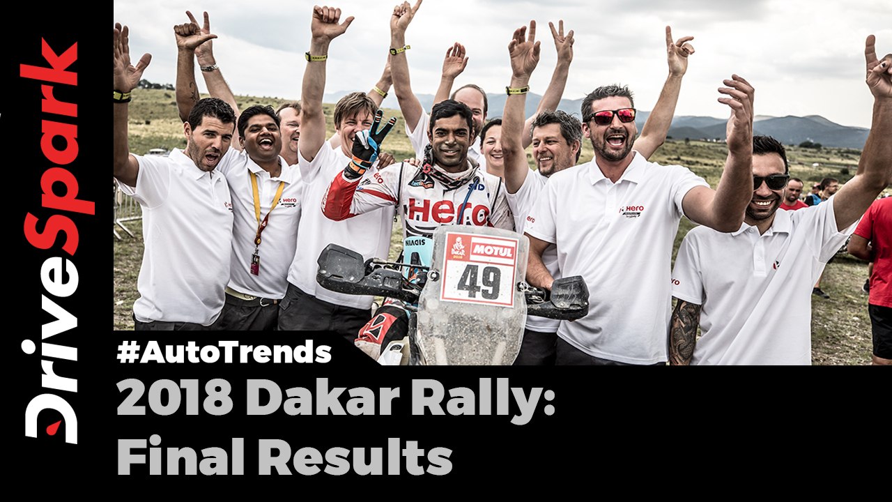 Dakar 2018 Final Results