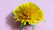 How to make marigold paper flower | Easy origami flowers for beginners making | DIY-Paper Crafts
