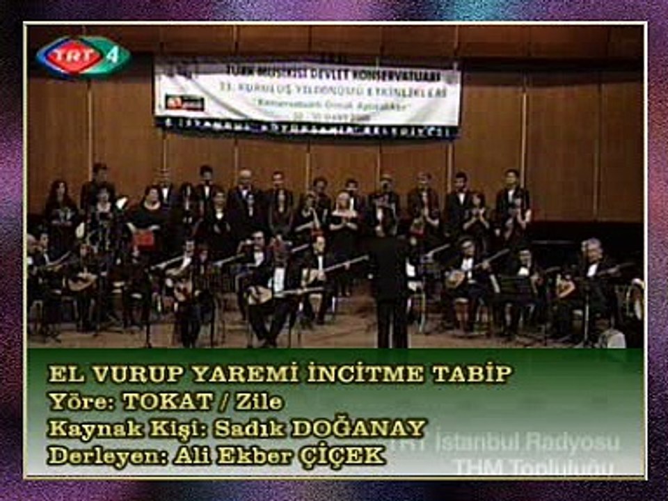 TRT İSTANBUL RADYOSU THM TOPLULUĞU - El Vurup Yaremi İncitme Tabip