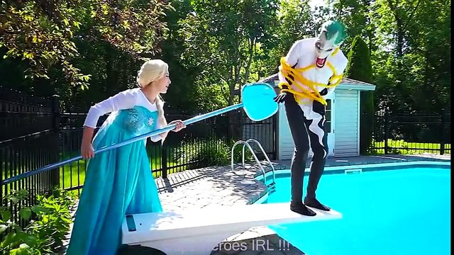 Frozen Elsa & Spiderman INDOOR CAMPOUT!! w Joker Mickey Mouse Fun Superhero Movie in real life IRL | Superheroes | Spiderman | Superman | Frozen Elsa | Joker