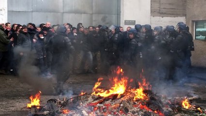 Toul :  Les surveillants pénitentiaires délogés par les forces de l'ordre