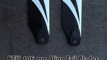 Testing new ALIGN 106 tail blades - Luca Pescante T