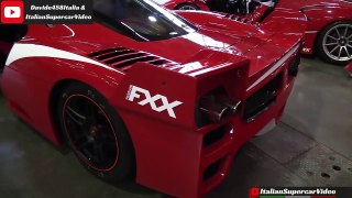 Ferrari FXX Evoluzione and its SCREAMING V12 engine!!! - Motor Show Bologn