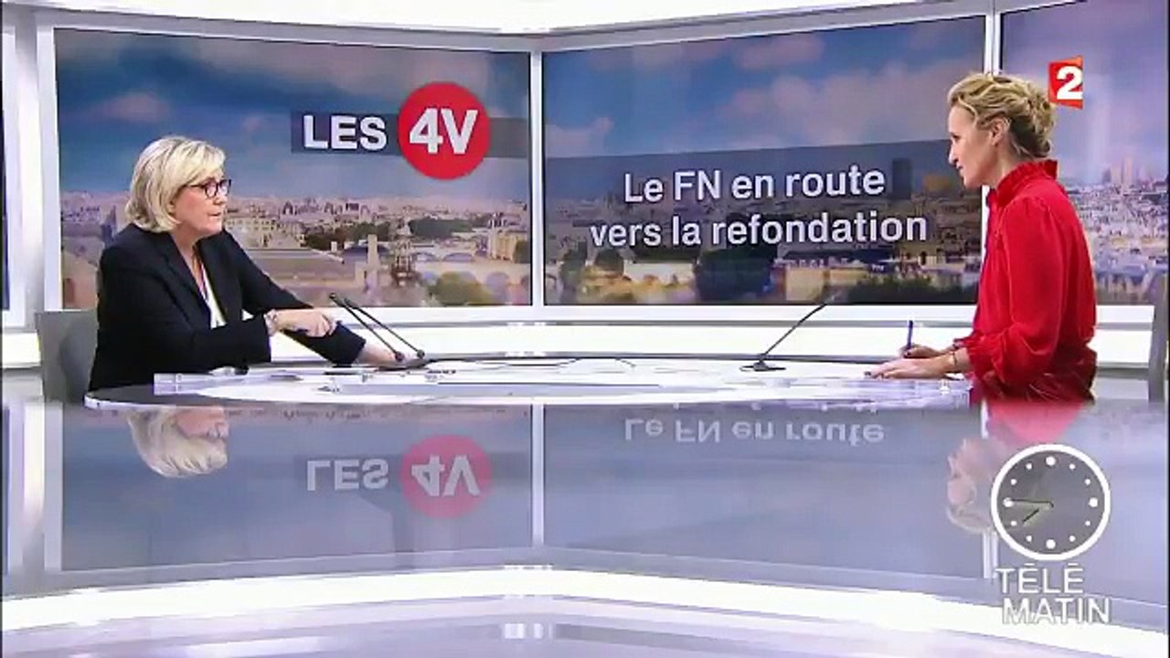 Pour Marine Le Pen, Florian Philippot doit "vivre sa vie" : "Il ne fait que parler de nous, rêver de nous, penser à nous"