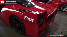 Ferrari FXX Evoluzione and its SCREAMING V12 engine!!! - Motor Show Bol