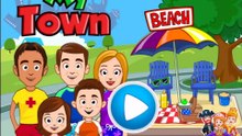 My Town: Beach Picnic Part 2 - iPad app demo for kids- E