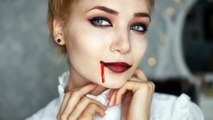 Seductive Vampire Makeup Tutorial || Hallowe