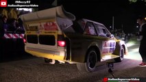Audi Sport Quattro S1 CRAZY Group B - Epic Jumps, Flames & Actions at San Marino Rally Legend