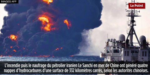 Mer de chine : l'étendue de la marée noire a triplé