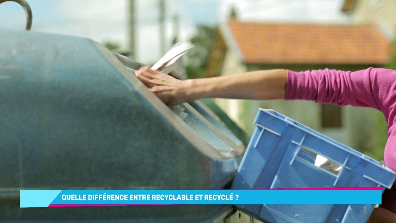La minute recyclage ! Donnons une nouvelle vie à nos produits : 100% recyclable et 100% recyclé