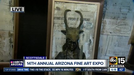 Arizona Fine Art Expo underway in Scottsdale