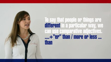 Adjectives - Comparative form