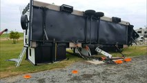 RV Blown Over in Wind Storm