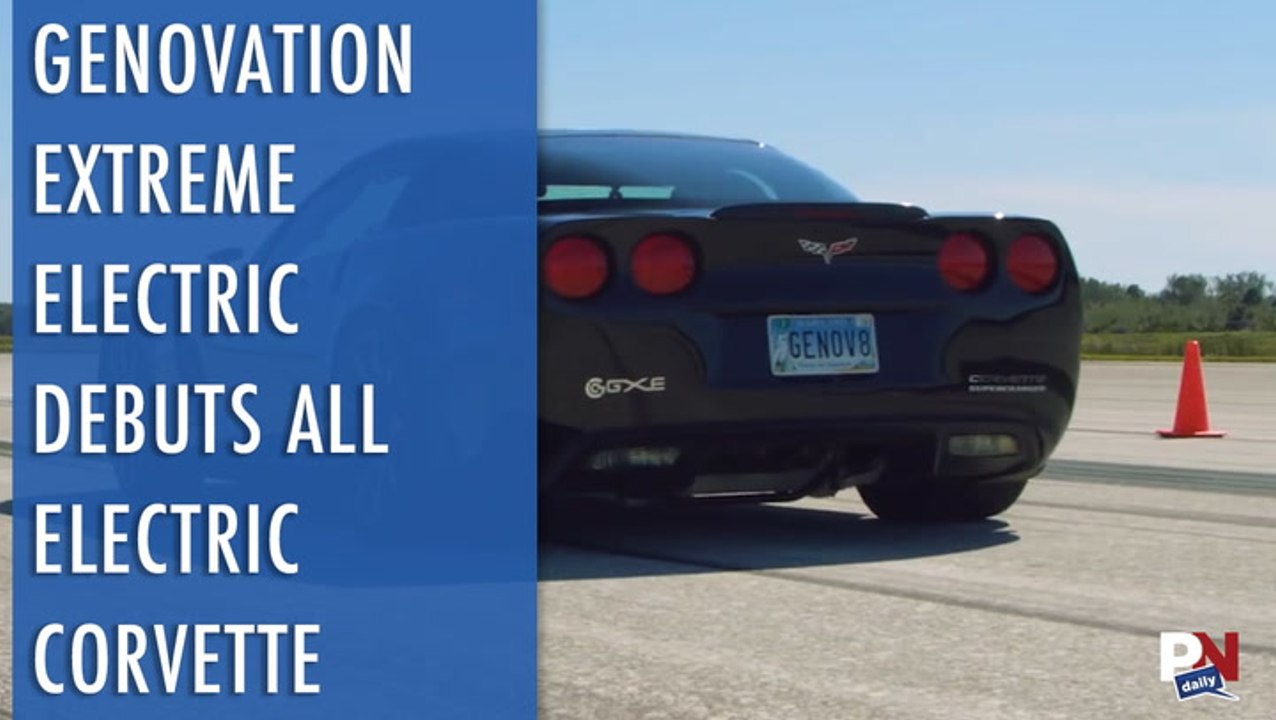 Genovation Extreme Electric Introduces Its New Electric Corvette