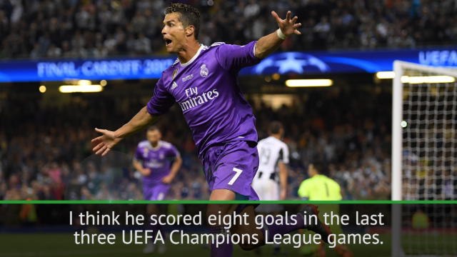Ronaldo's stats are extraordinary - Zidane