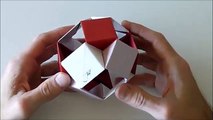 Origami Modular Sonobe Plane (12 piezas Tomoko Fuse)