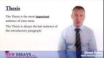 How to structure an essay - Basic structure of an essay - Tutorial from Newessays.co.uk