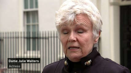 Dame Julie Walters urges May to rethink refuge funding
